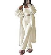 women's fuzzy 3 piece sweatsuit