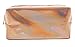 Rose Gold Holographic Makeup Bag - Metallic Cosmetic Make up Case - Cool Travel Bags