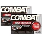 Combat Large + Small Roaches Roach Killing Bait Stations, 12 count (Pack of 2)