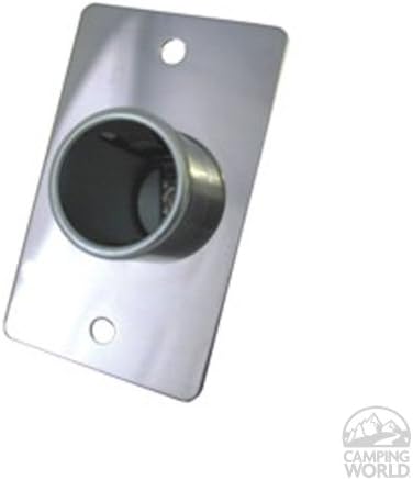 Prime Products 08-5015 RV Trailer Camper Electrical 12V Mini Plate Receptacle