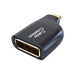 USB C to DP 4K, CableCreation USB Type C (Compatible Thunderbolt 3) to DisplayPort&nbsp;Adapter, Compatible with Oculus&nbsp;Rift&nbsp;S, MacBook Pro 2018 2019, iPad Pro/iMac 2018, Surface Book 2, Yoga 920, XPS 13
