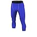 ETAOLINE Men's 3/4 Compression Base Layer Tights Pants Running Leggings