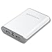 Mugenter 10000mAh External Battery Charger, Dual USB Total 3.1A Output and 2A Input Portable Charger Power Bank with Flashlight