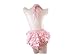 Haian ABDL Print Cotton Ruffle Rhumba Romper (Large, Pink Gingham Print Cotton)