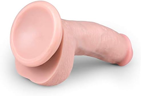 EasyToys Dildo Collection, Real Dong with Beautiful Acorn for Real Feel, 15 cm, Flesh, 100 Percent Phthalate-Free Soft PVC, Lifelike Realistic Dong with Suction Cup - Image 4