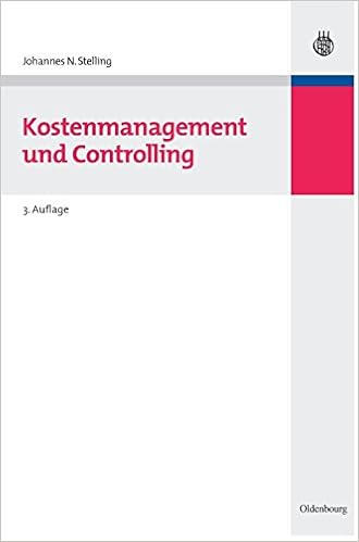 Kostenmanagement Und Controlling German Edition Johannes N