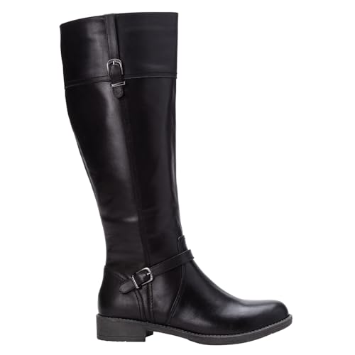 Propét Women's Tasha Equestrian Boot Black