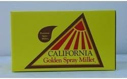 California Golden Spray Millet for Birds by Golden Farm