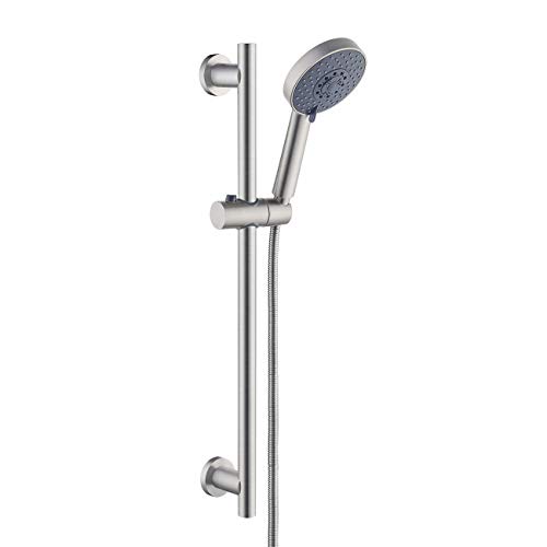 KES Slide Bar with Handheld Shower Head Hand Shower Hose Holder