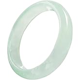 URED Floating Green Jade Bangle Bracelet For Women Narrow Feng Shui Bracelet Good Luck jade Bangle Genuine Healing For Woman Yoga meditation mother gift Birthday good luck