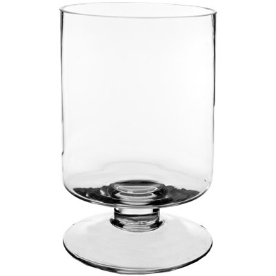 Hurricane Stemmed Candle Holder, H-13.5