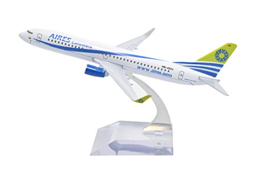 TANG DYNASTY(TM) 1:400 16cm Boeing B737-800 Aires Colombia Metal Airplane Model Plane Toy Plane Model