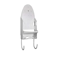Xigeapg Wall Mount Ironing Board Easily Mount Against Wall Or Door Iron Organizer Room Ironing Board Hanger Hotel Electric Iron Storage Combination-White