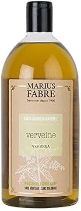 Marius Fabre Savon de Marseille Verbena Liquid Soap 1L Natural Ingredients view 3