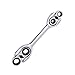 Moongo Tool SAE 8-n-1 Ratcheting wrench, Double Box End Wrench 5/16-Inch by 3/8-Inch, 7/16-Inch by 1/2-Inch, 9/16-Inch by 5/8-Inch, 11/16-Inch by 3/4-Inch, Best Father's Day Gifts for Men, Father/Dad