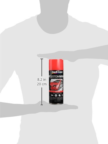 Dupli-Color ECWRC8430 Racing Red 11 Oz Custom Wrap Removable Coating, 11 Oz