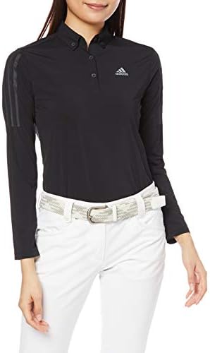 アディダスゴルフ シャツ ライトウェイト 長袖ボタンダウンシャツ レディース