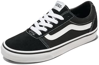 Damen Ward Sneaker, (Suede/Canvas) Black/White, 35 EU