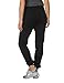 NIKE Women's Sportswear Regular Fleece Pants, Black/Black/White, Small