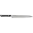 Kai PRO 9.5" Yanagiba Knife, Hand Sharpened Japanese Sashimi Knife, German DIN1.4116 Stainless Steel Blade, Full-Tang POM Handle, NSF Certified, Versatile Kitchen Tool