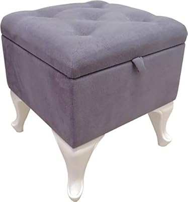 Ertok Sandikli Puf Koltuk Antrasit Gri 40 Cm Amazon Com Tr