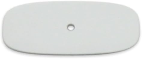 BubCap Pro, Aluminum Home Button Cover, White Finish, 25-Pack