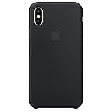BigMike Compatible for iPhone X Case, Liquid Silicone Gel Rubber Shockproof Case Soft Microfiber Cloth Lining Cushion Compatible with iPhone X / 10 (Black)