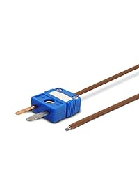 perfect prime tl0024tt, termopar tipo T bajo Sensor de temperatura sonda,  200 ~ 260 °C  328 ~ 500 °F, 6.6 foot de largo