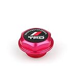 Artudatech Oil Fuel Filler Racing Engine Tank Cap Cover Plug for To-y-o-ta Lexus Red