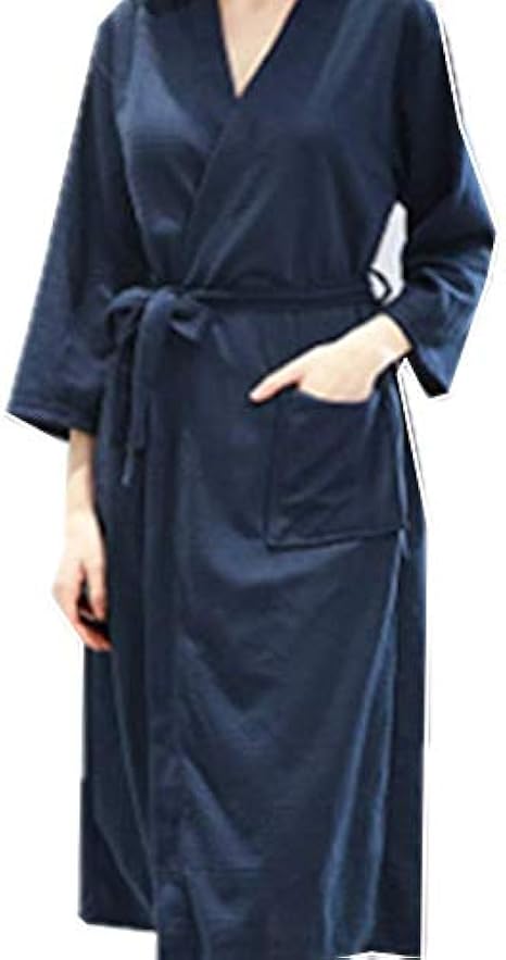 Bademantel Herren & Damen - Saugfähiger Homewear Mit Gürtel