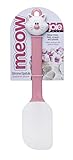 MSC International 12512 Joie Meow Cat-Shape Spatula Non-Stick Silicone Blade, 9.75