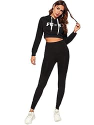 SweatyRocks Women's Geometric Mesh Panel High Waist
