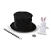 Melissa & Doug Magic in a Snap! Magician's Pop-Up Hat with Tricks (Illustrated Instructions, 4 Pieces, Great Gift for Girls and Boys - Best for 4, 5 and 6 Year Olds) primary