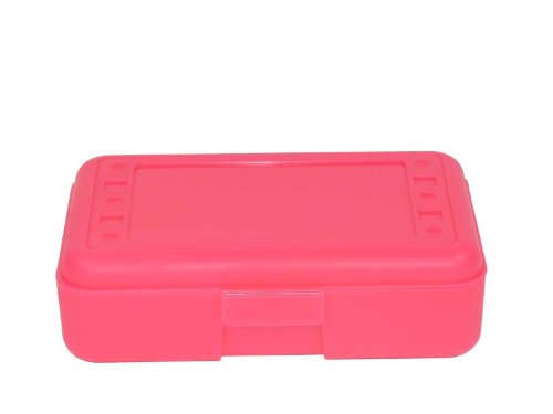 Romanoff pencil box, hot pink