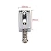 Nuolux Silver Tremolo Bridge Saddles for Electric Guitar 6pcs