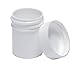 Plastic Ointment Jars with Lids 0.5 Oz – 10 Pack | Small Reusable Cosmetic Containers for Creams, Balms, Salves, Lip Balm | BPA-Free, Leak-Proof, Travel Size Sample Jars - GreenHealth