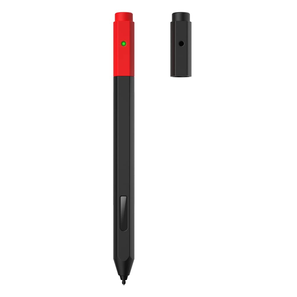 Dual Color Silicone Sleeve Case Cover for Microsoft Surface Pen,Non-Slip Smooth Grip Holder Protective Skin Case Compatible with Microsoft Surface Pen (Black)