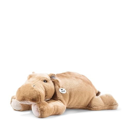 Steiff XL Mocky Hippo, 32 inch Giant Stuffed Animal, Oversized Hippopotamus Pillow Animal Made of The Softest Premium Plush