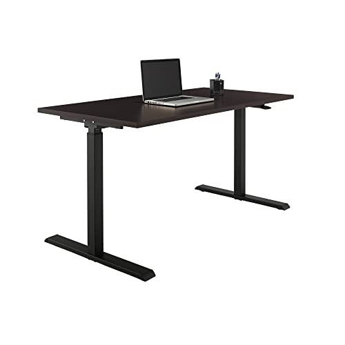 Realspace® Magellan Pneumatic HeightAdjustable Standing Desk, 60"W, Espresso Pricepulse