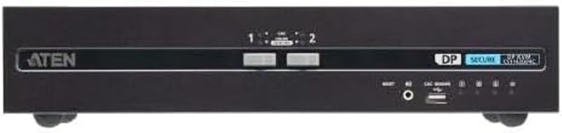 ATEN 2-Port DisplayPort Dual Display USB KVM Switch CAC PSD PP v4.0 Compatible
