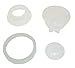 Eggies Plastic Egg Cooker Set of 4 with 2 Separators - Boil Eggs Without Shells.