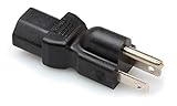 Hosa PWA-421 IEC C13 to NEMA 5-15P Power Adaptor
