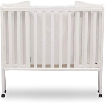 delta children's portable mini crib mattress