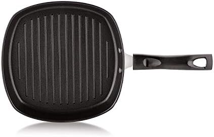 Tosaa Square Grill Pan, Black/Red (22cmx22cm)