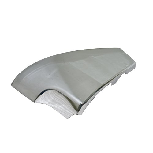 Pair Motorcycle Battery Side Fairing Cover fit for Honda Shadow VLX Deluxe VT600C VLX 600 STEED400 1999-2007 Honda VT 600 C CD 1999-2008 Honda VLX 600 (Chrome)