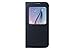 Samsung S-View Flip Cover for Samsung Galaxy S6 - Black Sapphire Fabric