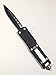 Double Action Out The Front Safety Knife Black