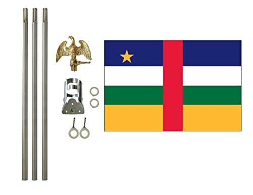 Central African Republic 3x5 ft Outdoor Flag and
