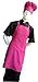 CHEFSKIN Hot Pink Fuchsia Chef Mushroom Hat Adults Adjustable