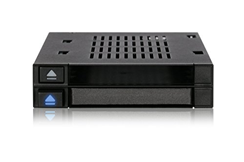 ICY DOCK Dual Bay 2.5 to 3.5 SATA / SAS SSD/ HDD Trayless Hot-swap Dock / Mobile Rack For 3.5 Drive Bay - flexiDOCK MB522SP-B